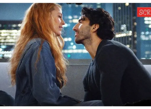 Blake Lively and Justin Baldoni posing at a movie premiere event.