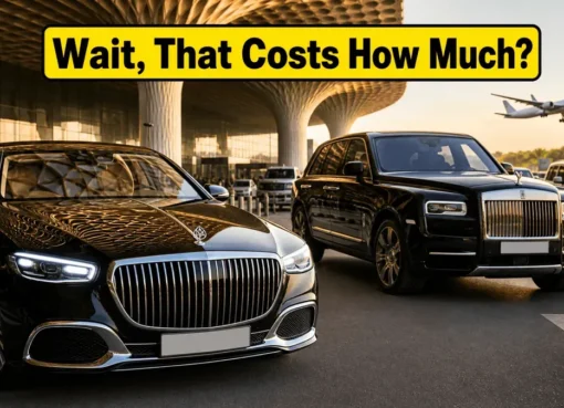 Bollywood stars Shah Rukh Khan and Ranbir Kapoor with their luxury cars.