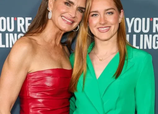 Brooke Shields and her daughter Rowan smiling together.