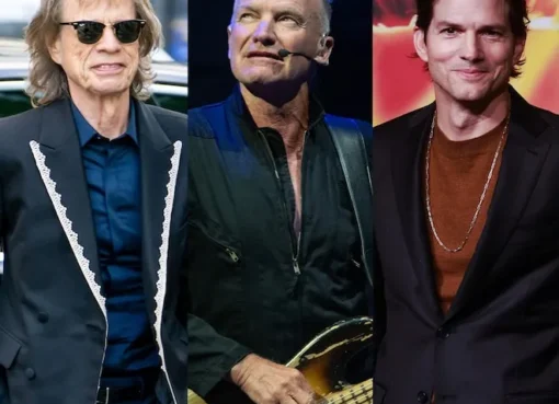 Sting smiling, perhaps hinting at his financial decisions.