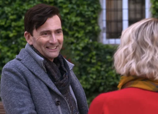 David Tennant smiling
