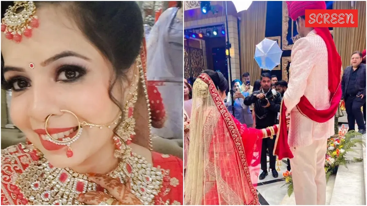 Singer Dhinchak Pooja smiling during her wedding announcement