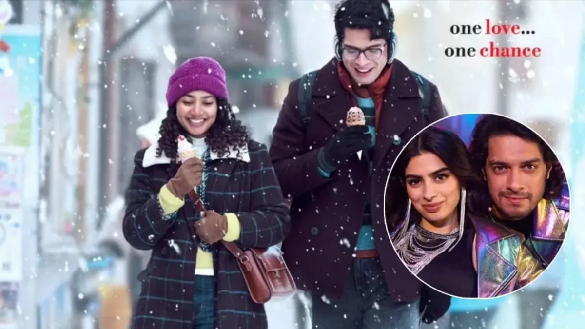 Junaid Khan and Sai Pallavi in a promotional still from the movie Ek Din.
