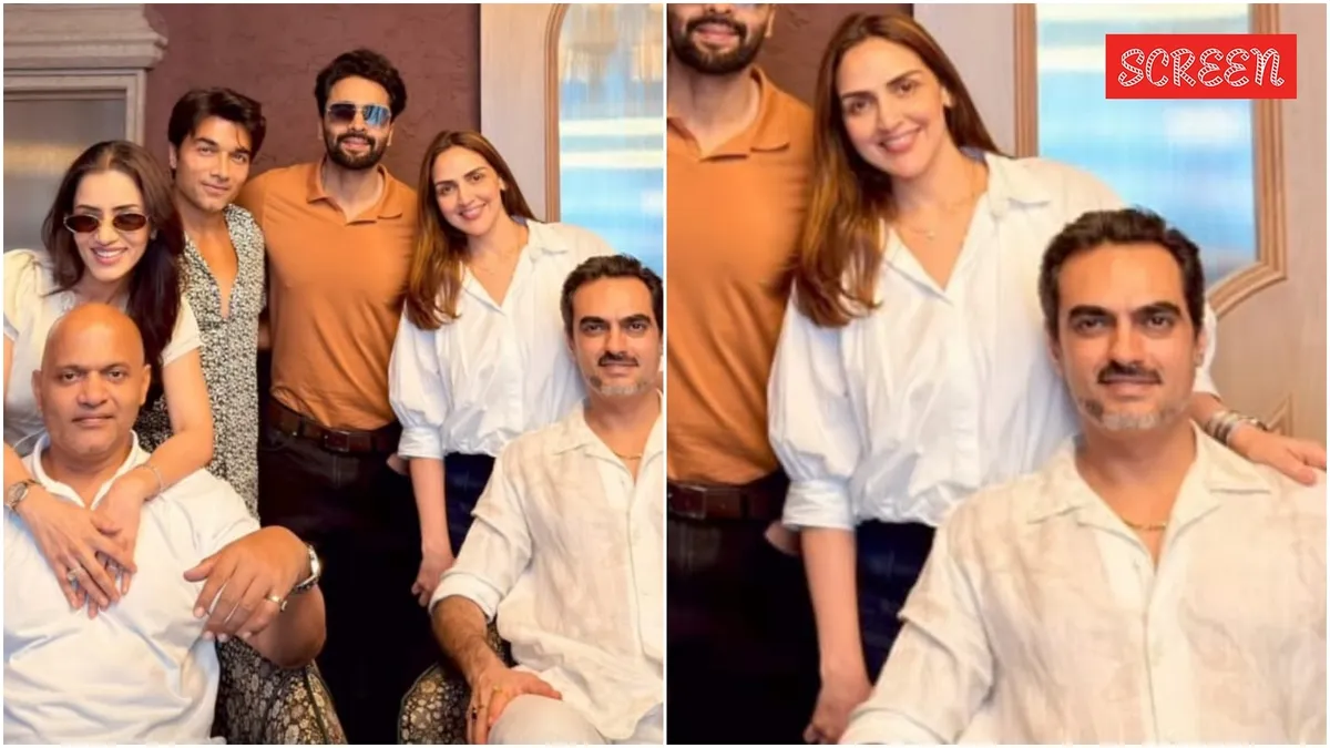Esha Deol and Bharat Takhtani together.