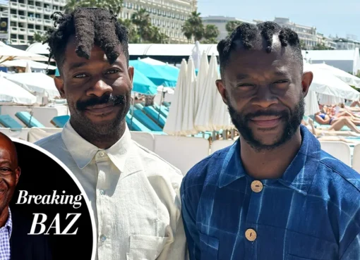 Arie Esiri, Chuko Esiri, and Sophie Okonedo at the Cannes Film Festival.