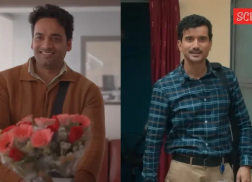 A still from the show Gullak, showing the Mishra family.