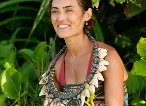 Survivor winner Savannah Louie smiling after winning the prize