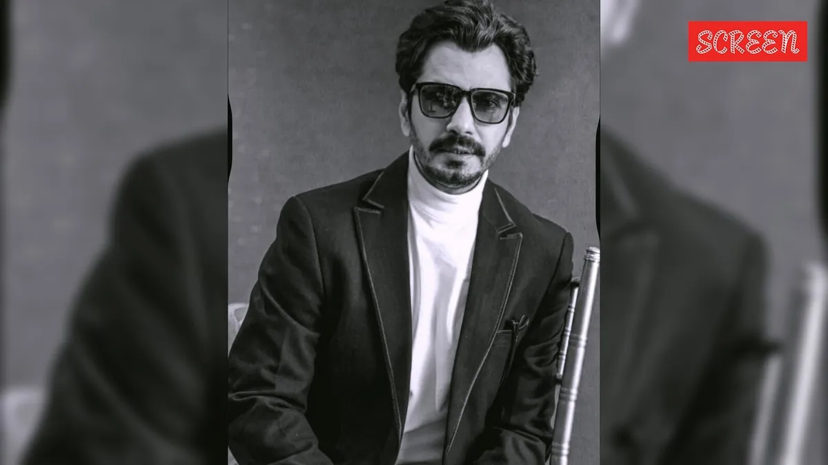 Nawazuddin Siddiqui smiling and talking.