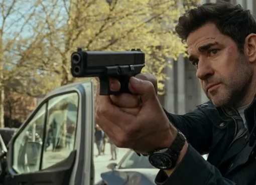 Jack Ryan character in an action pose.