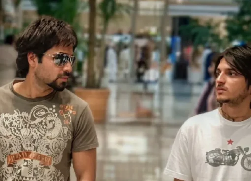 Emraan Hashmi in a still from a movie, looking intense and captivating.