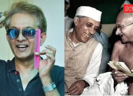 Javed Habib speaking at an event.