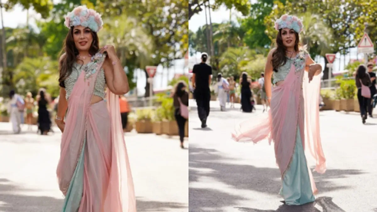 Jaya Misra’s Cannes Saree-Gown? We’re Obsessed!