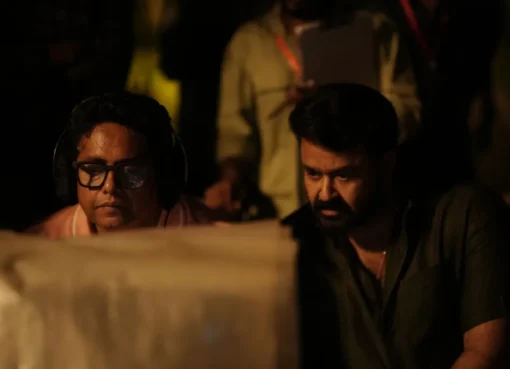A close-up photo of film director Jeethu Joseph, looking thoughtful.