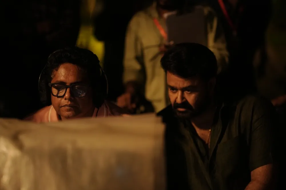 A close-up photo of film director Jeethu Joseph, looking thoughtful.