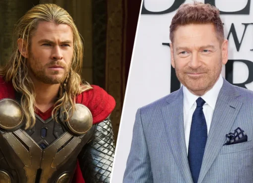 Kenneth Branagh smiling