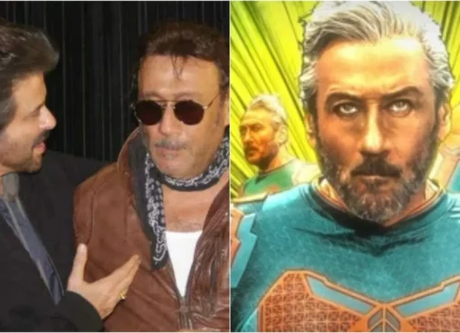 Anil Kapoor and Jackie Shroff smiling together.
