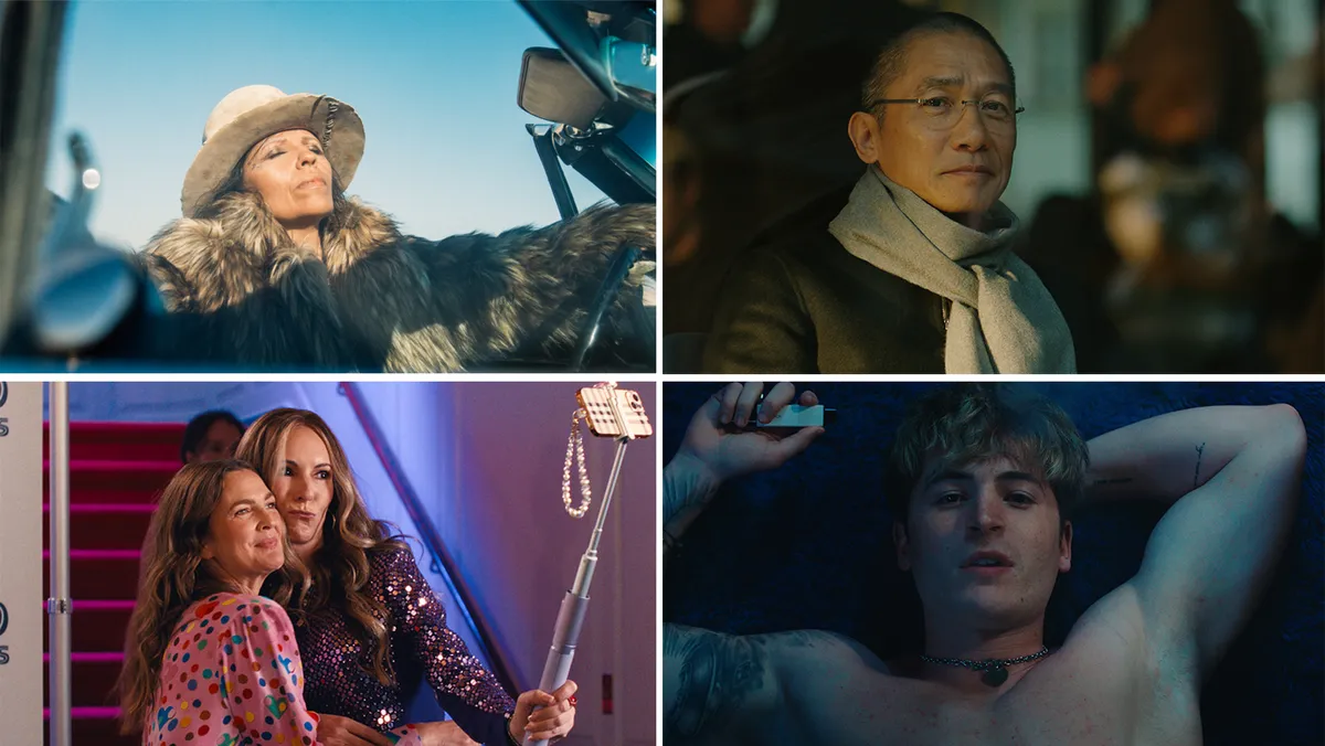 A collage of movie posters for Linda Perry, Tony Leung, and other indie films.