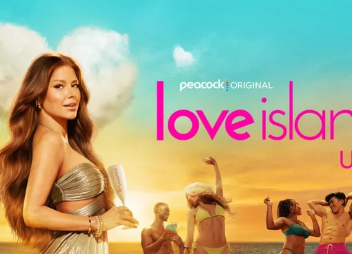 Love Island USA logo with a 'Keep It Kind' message.