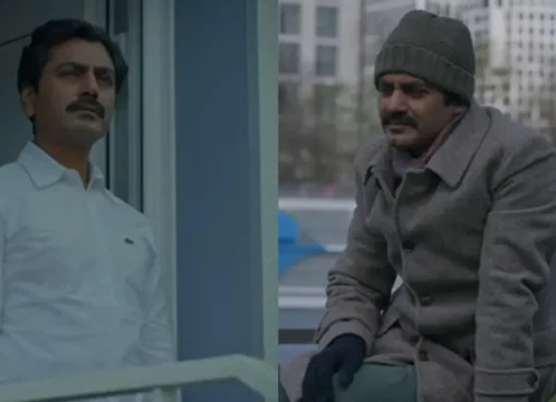 Nawazuddin Siddiqui in a dramatic pose from his film 'Main Actor Nahi Hoon'.