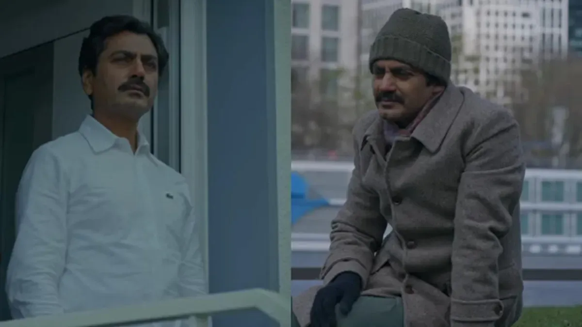 Nawazuddin Siddiqui in a dramatic pose from his film 'Main Actor Nahi Hoon'.