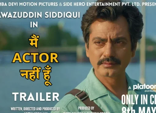 Nawazuddin Siddiqui looking thoughtful in a scene from his film 'Main Actor Nahin Hoon'.