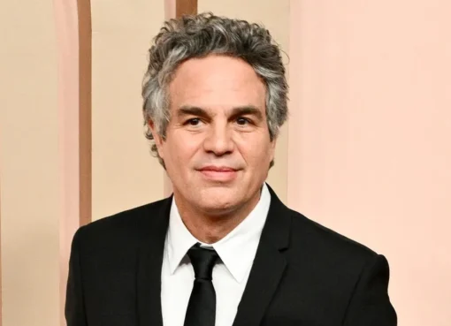 Mark Ruffalo looking concerned, perhaps in a dimly lit room.