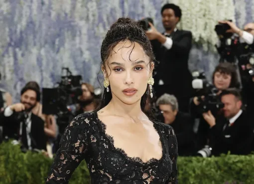 Stars arriving at the Met Gala.