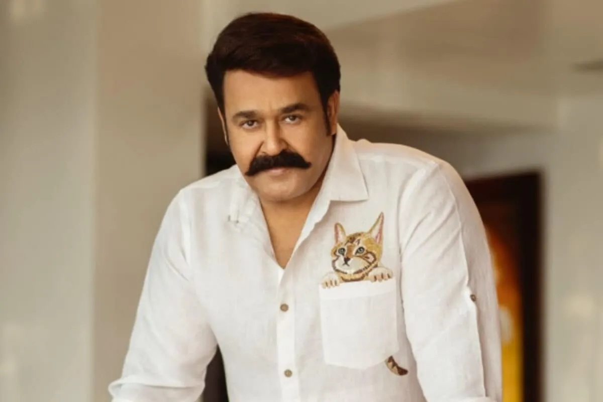 Photo of Mohanlal and Dileesh Pothan