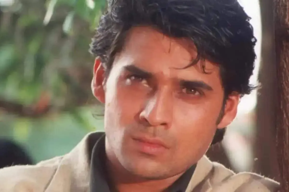 Close-up photo of actor Mukul Dev smiling, looking serious or thoughtful.