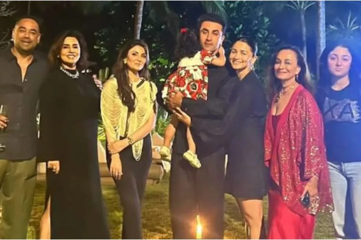 Neetu Kapoor smiling, discussing her granddaughter Raha Kapoor.