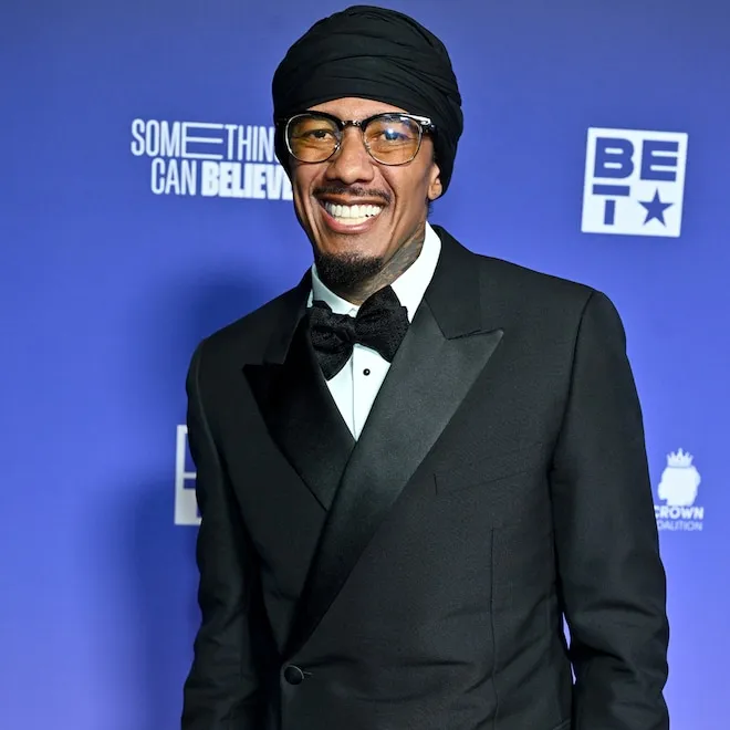 Nick Cannon smiling.