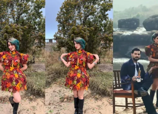 Parul Gulati and Bismil looking intense in the 'Manva Mera' music video.