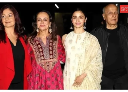 Pooja Bhatt speaking clearly and directly.