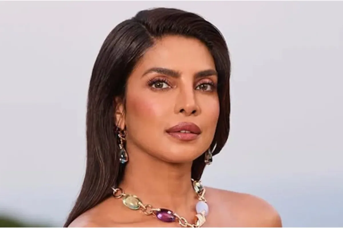 Priyanka Chopra Jonas striking a pose at a previous Met Gala event, looking stylish.