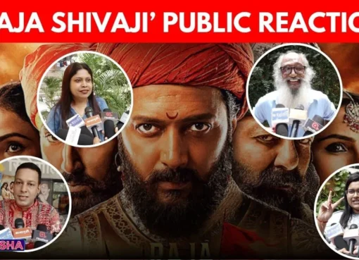 Riteish Deshmukh in his royal 'Raja Shivaji' costume, looking powerful and regal.