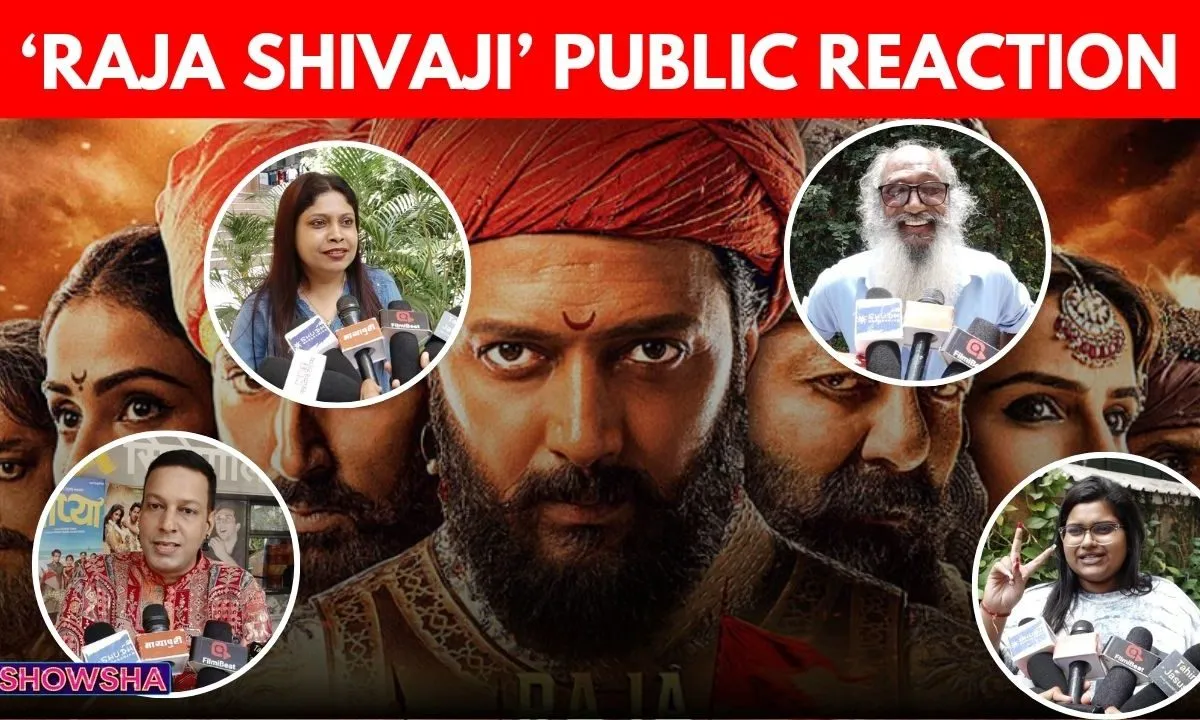 Riteish Deshmukh in his royal 'Raja Shivaji' costume, looking powerful and regal.