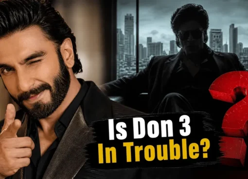 Screenshot of Ranveer Singh looking thoughtful on the Koffee With Karan couch.