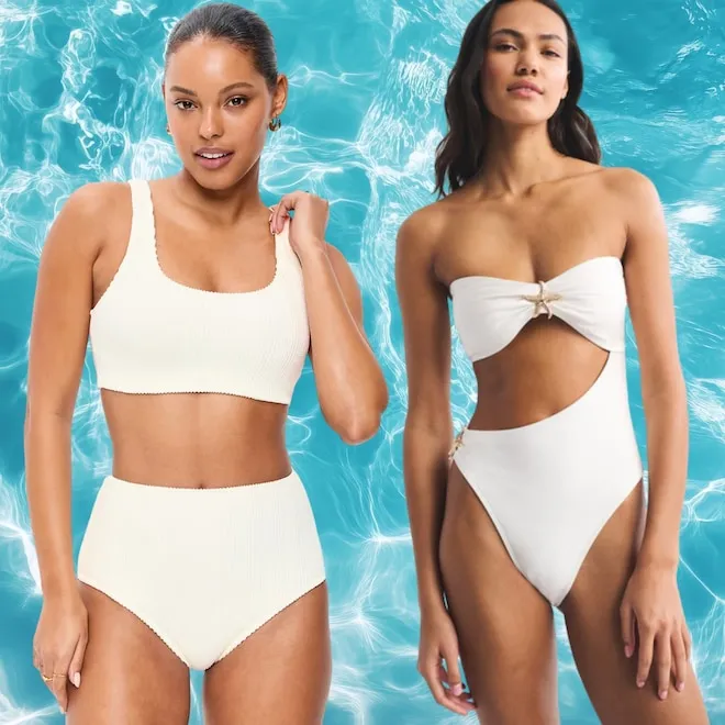 Ready for Summer? White Swimsuits are On Sale & So Chic!