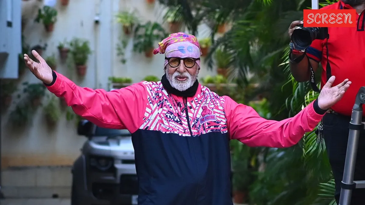Amitabh Bachchan looking legendary and calm