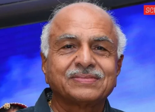 A portrait of film producer RB Choudary