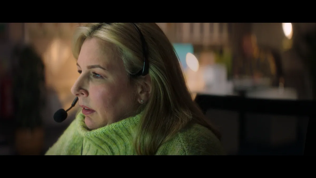 A dramatic first look image from the movie 'Amazing Grace' featuring Hannah Walters.