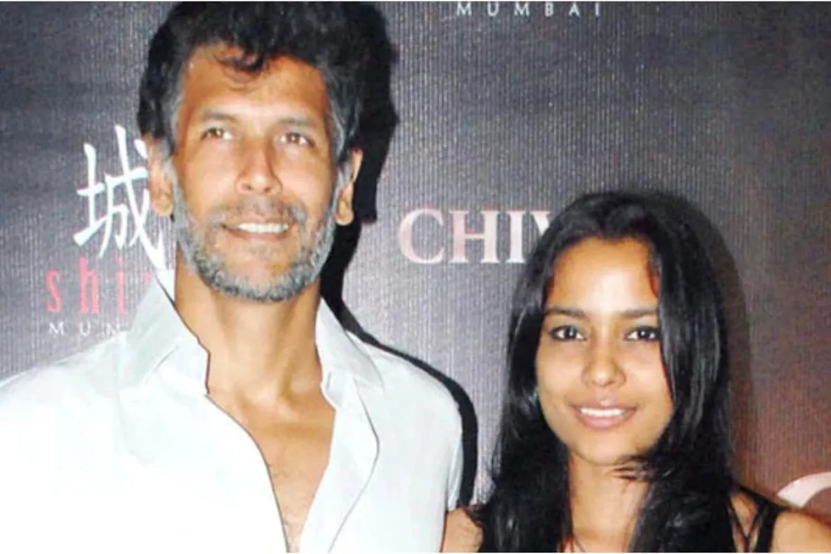 Shahana Goswami and Milind Soman smiling together.