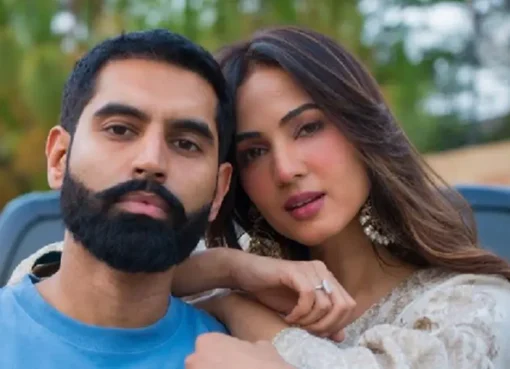 Parmish Verma and Sonal Chauhan smiling together.