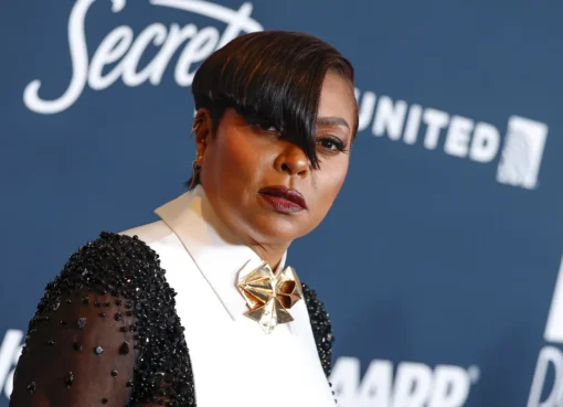 Taraji P. Henson looking thoughtful and slightly concerned.
