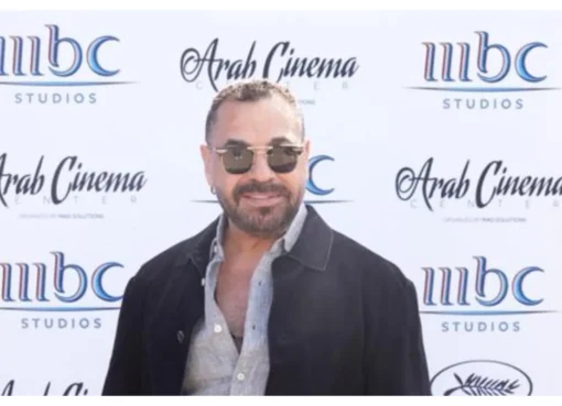 Director Tarek Al Arian at a film event