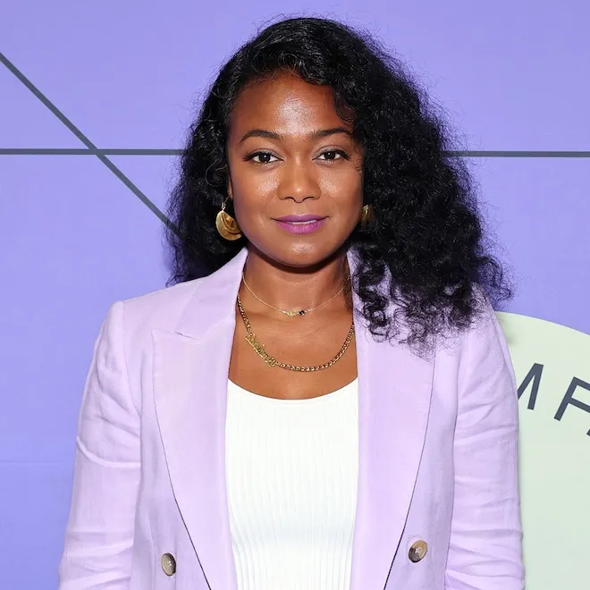 Tatyana Ali smiling