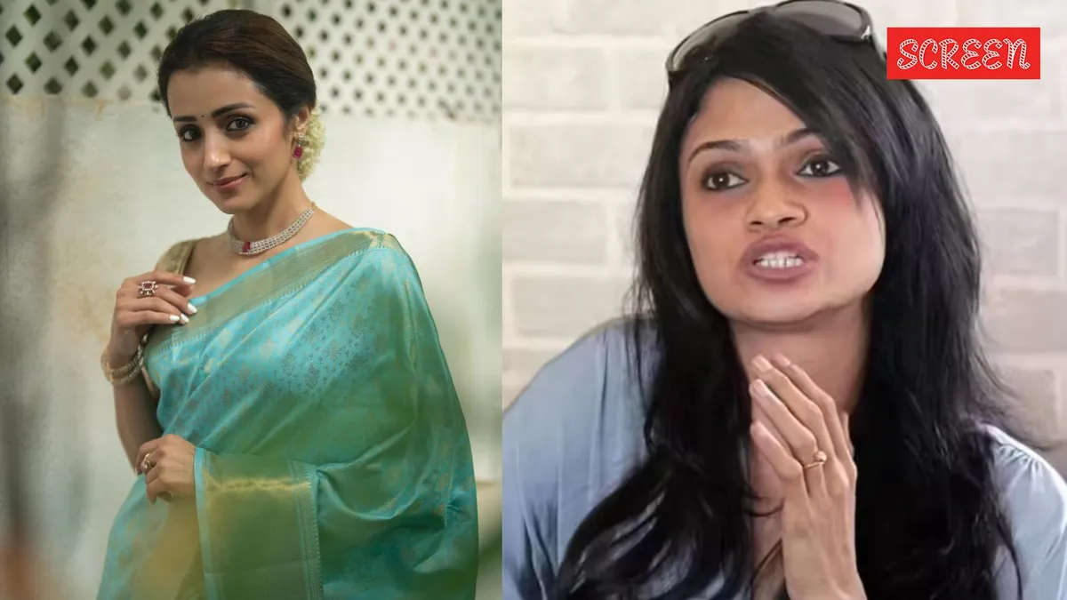 Suchitra and Trisha, two actresses in the news over recent comments.