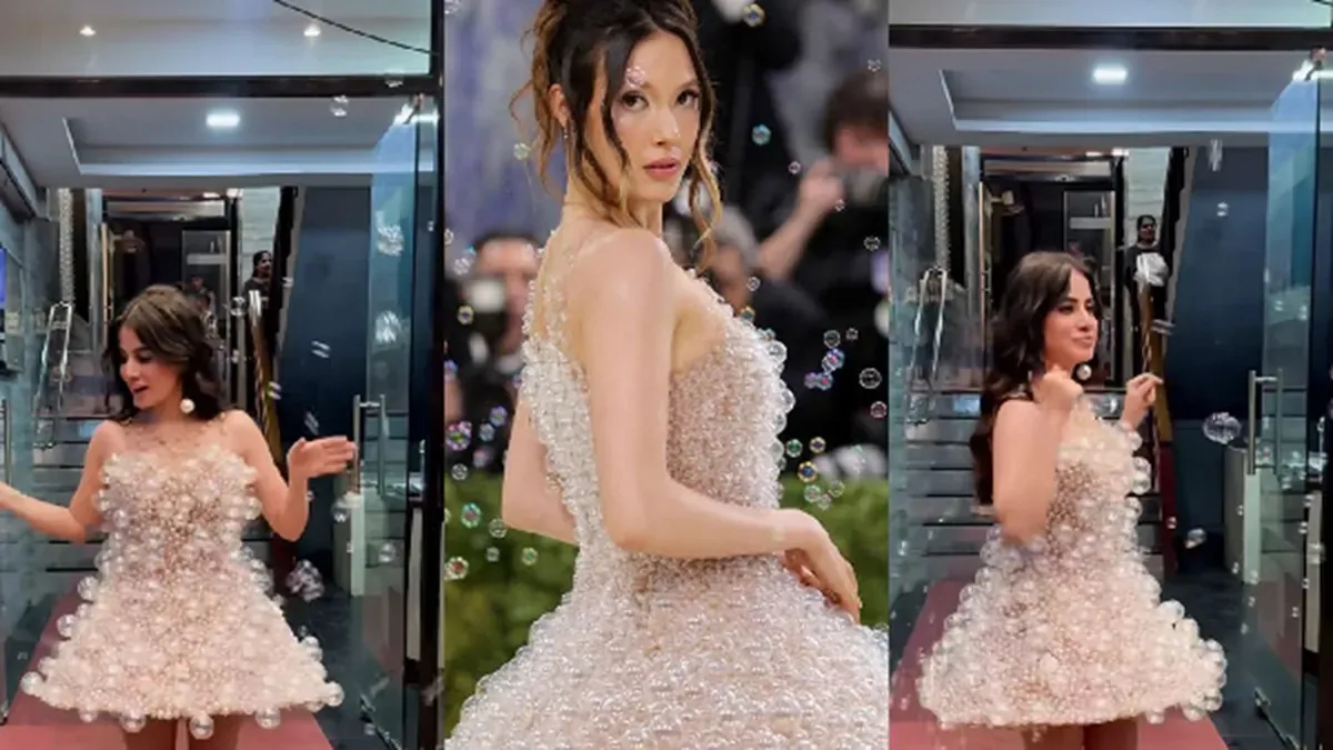 Uorfi Javed Channels Eileen Gu’s Bubble Dress Magic!