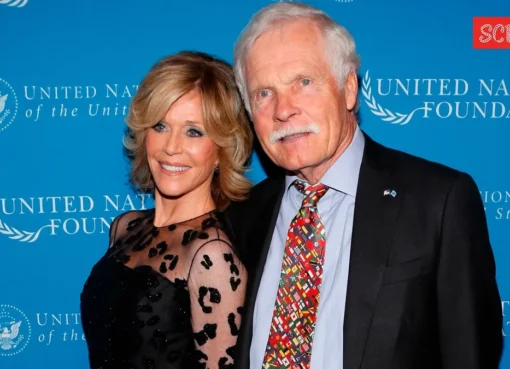 Jane Fonda and Ted Turner together