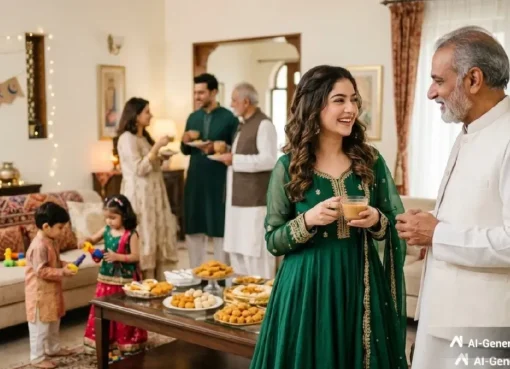 A visual representation of the Eid al-Adha celebration.
